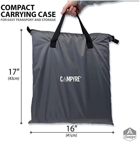 Tent & RV Camping Organizer with Zippered Flap, 9-Shelf Storage. Tent Organizer,... - Image 6
