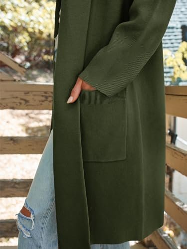 LILLUSORY Women's Long Dressy Cardigan Sweaters Fall Trendy Oversized Coatigan J... - Image 7
