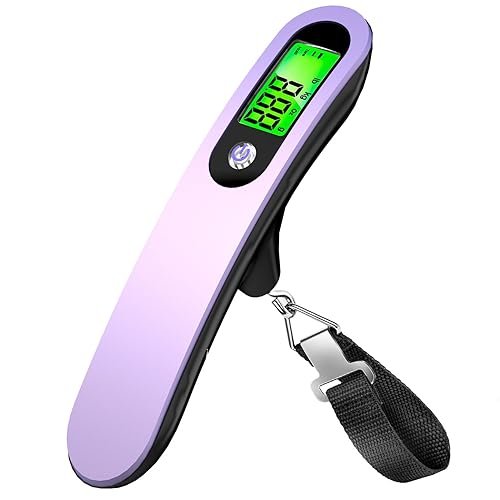 Digital Luggage Scale (2 Pack), Digital Handheld Luggage Scale with 110lbs Capac... - Image 6