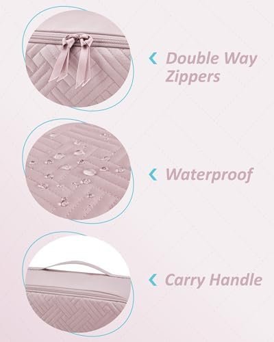 BAGSMART Quilted Packing Cubes for Travel, 6 Set Packing Cubes for Suitcases, Li... - Image 5