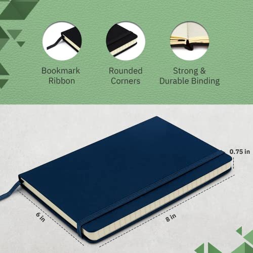 Simply Genius A5 Notebooks for Work, Travel, Business, School & More - College R... - Image 5