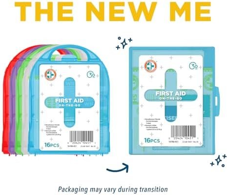 Be Smart Get Prepared Compact First Aid Kit, FSA/ HSA eligible (Packaging may va... - Image 6