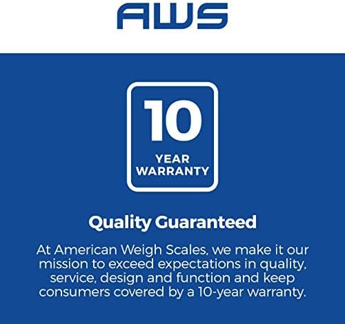 American Weigh Scales SR Series Industrial Precision Digital Hanging Scale, Gray... - Image 8