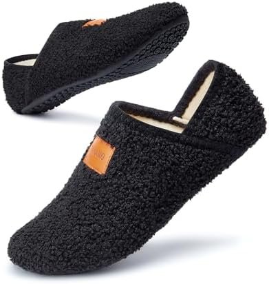 Women's Men's Slippers Socks House Shoes Slip On Indoor Outdoor Travel Unisex Fu... - Image 8