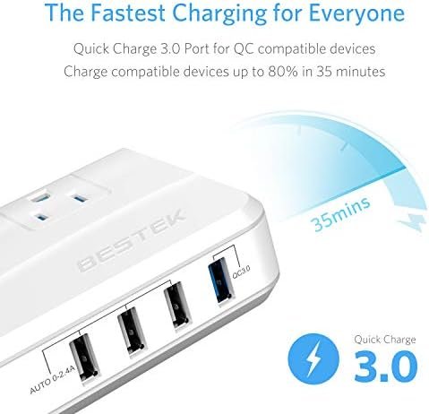 BESTEK International Travel Adapter Power Step Down 220V to 110V Voltage Convert... - Image 5