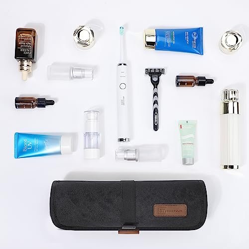 Travel Essentials, Toiletry Bag for Men, Compact Bathroom Roll Organizer for Hyg... - Image 3