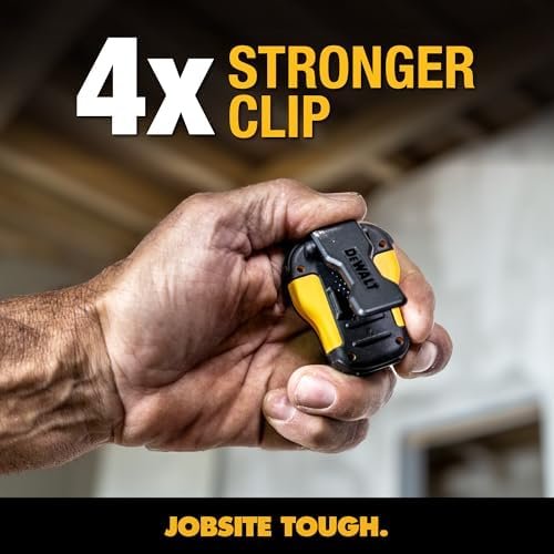 DEWALT Wearable Bluetooth Speaker (Updated Version), Clip-On Wireless Jobsite Pr... - Image 3