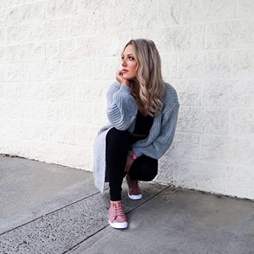 JENN ARDOR Womens Comfortable Elastic Shoes Stylish Canvas Fashion Sneakers Cute... - Image 5