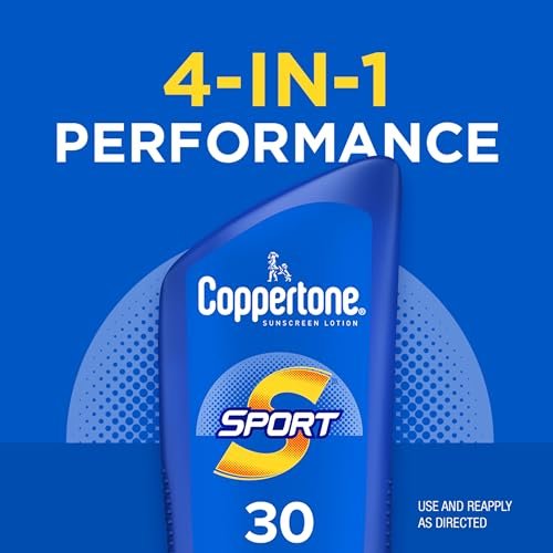 Coppertone SPORT Sunscreen SPF 30 Lotion, Water Resistant Sunscreen, Body Sunscr... - Image 9