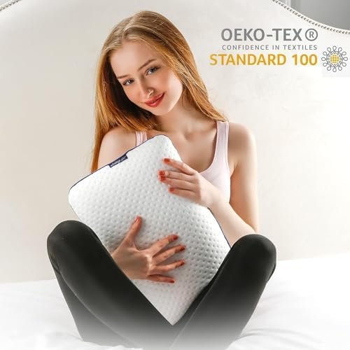 Travel & Camping Comfortable Memory Foam Pillow with Extra Cotton Cover – Easy t... - Image 8