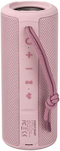 MIATONE Outdoor Portable Bluetooth Speakers Wireless Speaker Waterproof - PINK - Image 2