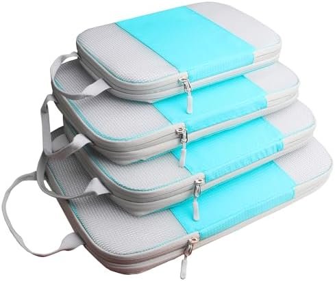 Compression Packing Cubes For Suitcases,Gowraps 6 Set/4 Set Travel Cubes For Lug... - Image 2