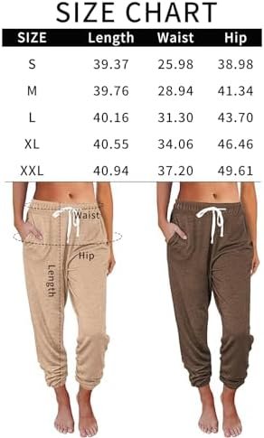 AUTOMET Baggy Sweatpants for Women with Pockets-Lounge Womens Pajams Pants-Women... - Image 5