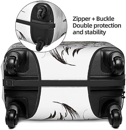 Lion Head Wearing Crown The Glasses Travel Luggage Protector Suitcase Cover Wash... - Image 3