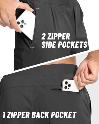 CANGHPGIN 4-Way Stretch Golf Joggers Pants Men Lightweight Travel Pants Casual, ... - Image 5