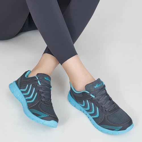 DUOYANGJIASHA Sneakers for Women Running Shoes: Slip On Casual Walking Shoes Non... - Image 6