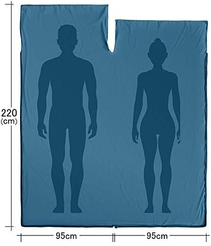 Sleeping Bag Liner,Travel Sheets & Adult Sleep Sack for Backpacking,Hotels & Hos... - Image 6