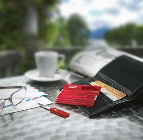 Victorinox Swiss Army Swiss Card, Translucent Ruby - Image 8