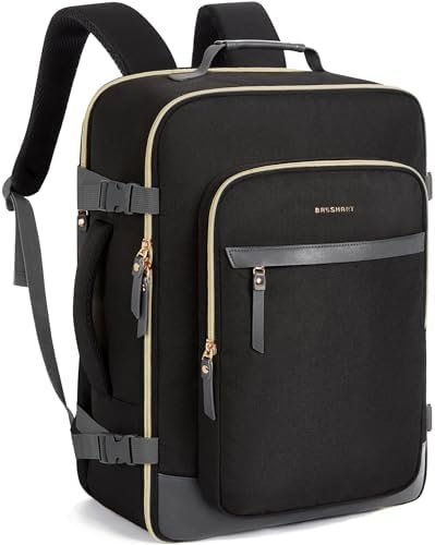 BAGSMART Travel Backpack for Women, Large Personal Item Travel Bag, 40L Airline ... - Image 2
