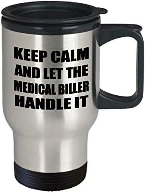 Appreciation Office Gifts for Medical Biller - Keep Calm And Let Me Handle It - ... - Image 3