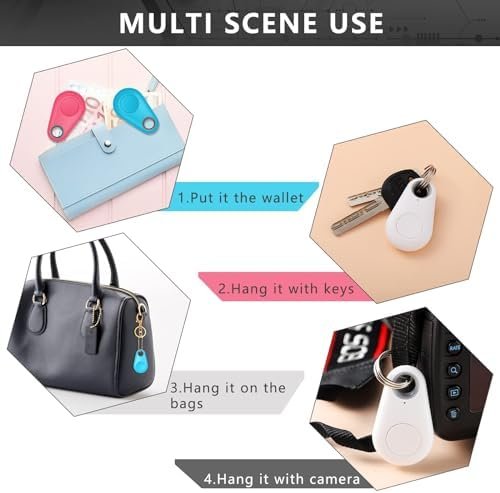 Bluetooth and GPS Pet Wireless Tracker, Portable Dogs Cats GPS Locator, Portable... - Image 6
