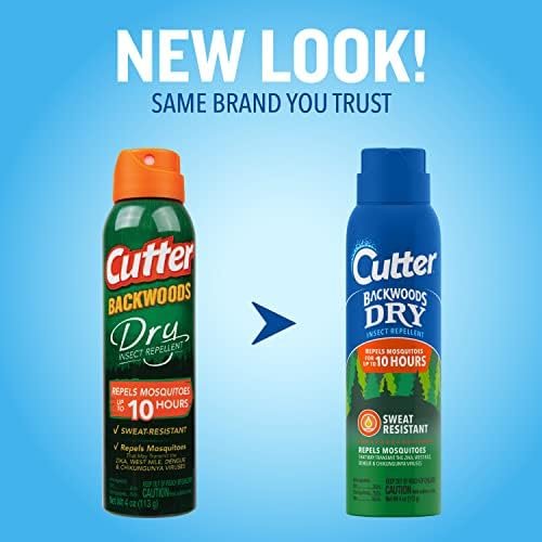 Cutter Backwoods Dry Insect Repellent, Mosquito Repellent, 25% DEET, Sweat Resis... - Image 4