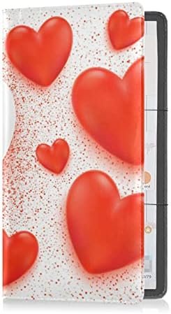 MCHIVER World Health Day Hearts Car Registration and Insurance Holder Lether Veh... - Image 8
