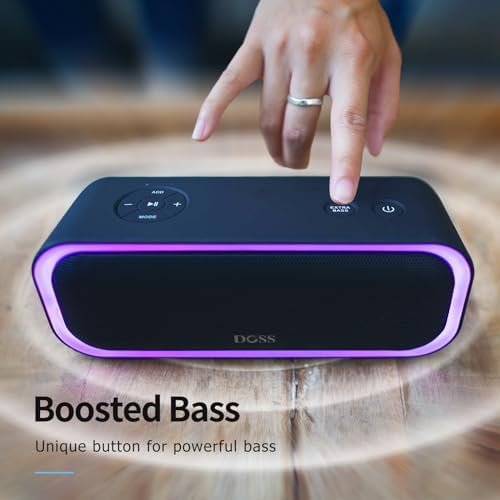 DOSS SoundBox Pro Bluetooth Speaker with 20W Stereo Sound, Active Extra Bass, IP... - Image 4