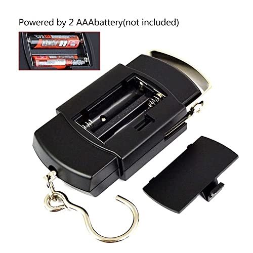 Portable Luggage Scale 50kg Electronic Digital Suitcase Travel Bag Hanging Weigh... - Image 7