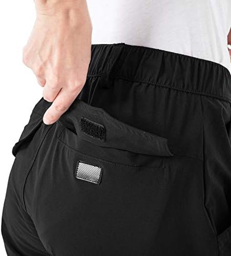 Rdruko Women's Hiking Cargo Pants Water-Resistant Quick Dry UPF 50+ Travel Campi... - Image 6