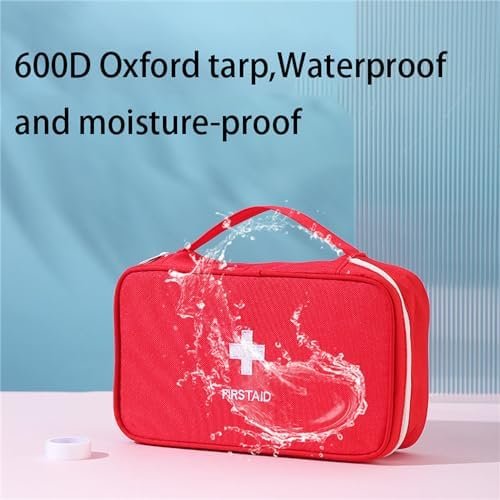 Portable Empty First Aid Bag Medical Storage Bag Mini Emergency Survival Pouch B... - Image 5