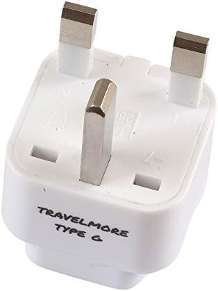 2 Pack UK Travel Adapter for Type G Plug - Works with Electrical Outlets in Unit... - Image 6