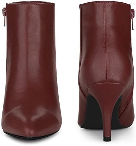 Perphy Pointed Toe Booties Stiletto Heels Ankle Boots for Women - Image 4