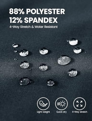 Rdruko Women's Hiking Pants Quick Dry Lightweight Water Resistant Outdoor Pants ... - Image 5