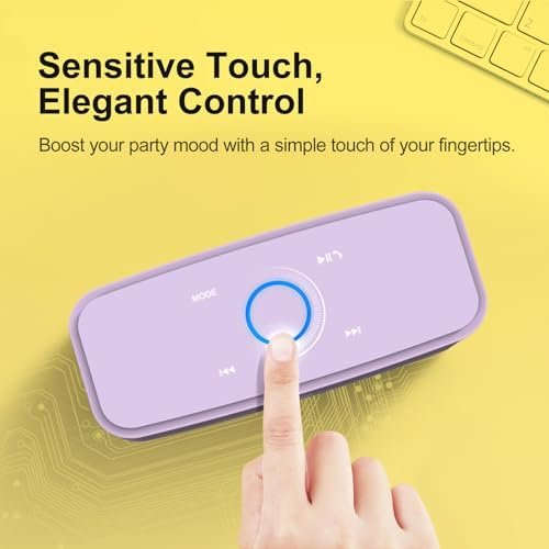 DOSS Bluetooth Speaker, SoundBox Touch Portable Wireless Bluetooth Speaker with ... - Image 4