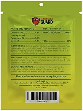 Mosquito Guard 60 Pack Mosquito Repellent Stickers for Kids - DEET Free Mosquito... - Image 4