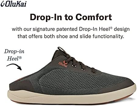 OLUKAI Moku Pae Men's Boat Shoes, No Tie Laces & Stretch Construction, Lightweig... - Image 4