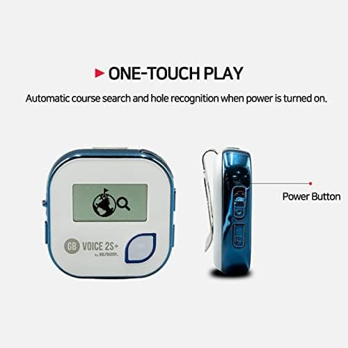 GOLFBUDDY Voice 2S+ Talking GPS Rangefinder, Clip on Hat Golf Navigation, Slope ... - Image 7