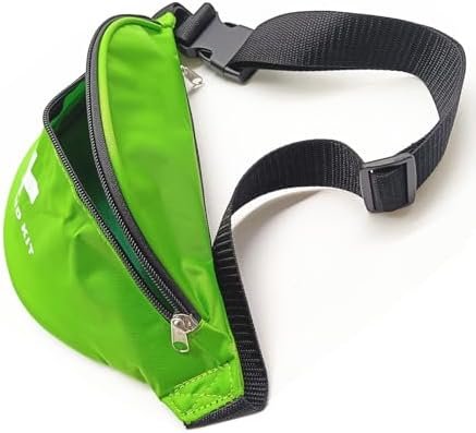 First Aid Fanny Pack First Aid Bag Red Travel Rescue Bag Empty Pouch First Respo... - Image 8