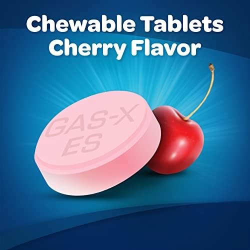 Gas-X Extra Strength Chewable Gas Relief Tablets with Simethicone 125 mg, Cherry... - Image 6
