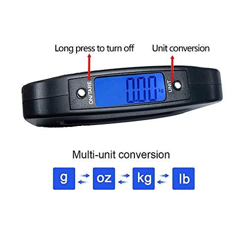 Digital Hanging Luggage Scale,Portable Handheld Baggage Suitcase Electronic Scal... - Image 9