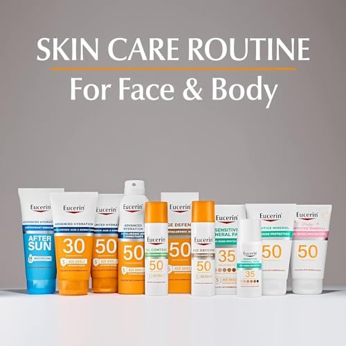 Eucerin Sun Age Defense SPF 50 Face Sunscreen Lotion, Hypoallergenic, Fragrance ... - Image 11
