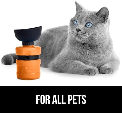 Gorilla Grip No Spill Portable Dog Water Bottle with Built in Bowl, Food Grade S... - Image 10