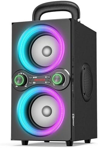 Bluetooth Speakers, 80W(Peak) Wireless TWS Portable Bluetooth Speaker, Beat-Driv... - Image 2