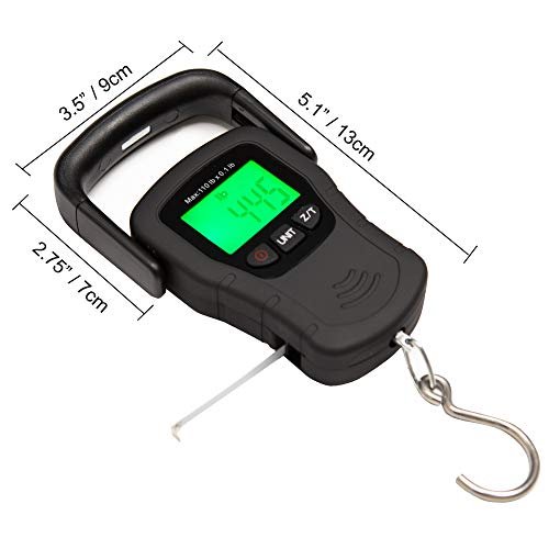 Commercial Grade Heavy Duty Digital 110lb/50kg Capacity Hanging Scale with Backl... - Image 7