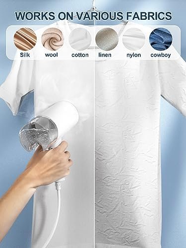 Travel Steamer for Clothes Mini - Small Foldable Handheld Garment Steamer - Pers... - Image 9