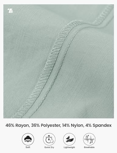 TBMPOY Women's Hiking Pants Quick Dry Convertible Lightweight Roll Up Cargo Pock... - Image 4