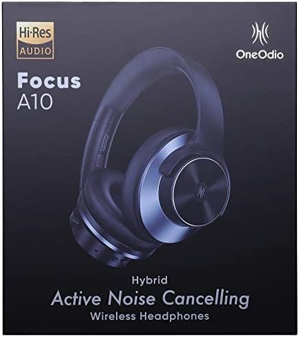 OneOdio Hybrid Active Noise Cancelling Headphones - 62H Battery, Hi-Res Audio, T... - Image 8