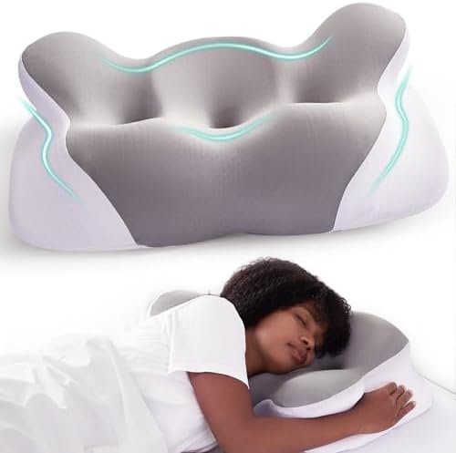 Cervical Neck Pillow, Pillows for Neck and Shoulder Pain, Contour Pillow, Neck P... - Image 2