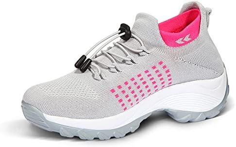 STUNAHOME Orthopedic Sneakers Breathable Women Walking Shoes Slip on Trainers Wo... - Image 2